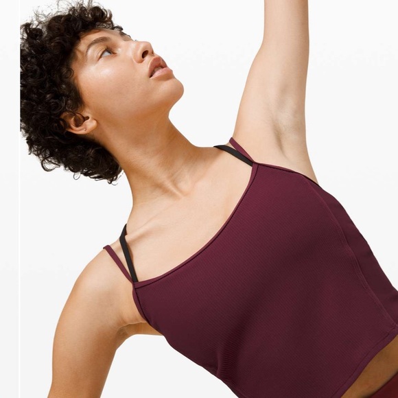 Lululemon Daily Lineup Tank Top Cassis NWT - Picture 4 of 6
